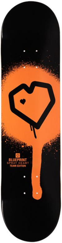 Blueprint - Spray Heart Skateboard bräda