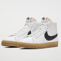 Nike - Orange Label Blazer Mid ISO - White/Black-Safety Orange