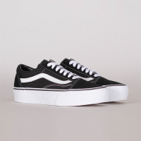 Vans - Old Skool Platform Black White