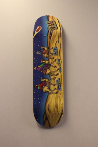 Cash skateboards - "3 wise men"