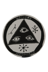 Welcome Skateboards - Talisman Chrome Sticker