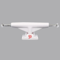 Tensor - Alu Lo Tens Colored White-5.0 skateboard truck