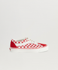 Vans - UA Bold NI Checkerboard Racing Red