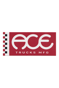 Ace Trucks - Boxed Standard Logo Sticker