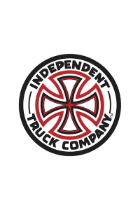 Independent - Red/White Cross Sticker
