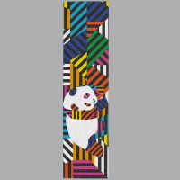 Enjoi - Panda Stripe Multi skateboard griptejp