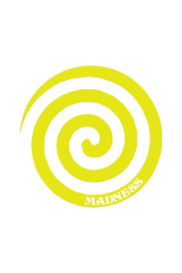 Madness Skateboards - Swirl Sticker