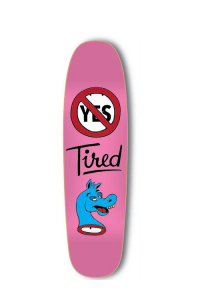 Tired Skateboards -  Three For One on Chuck 