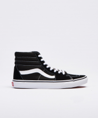 Vans - SK8 sneakers från Vans. Det här är ett par sneakers i en hög modell som har en vadderad krage. Svarta partier i äkta mocka samt dekorativa sömmar. Fodrade i läder och textil.