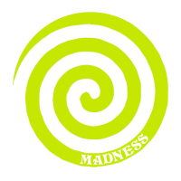 Madness Skateboards -  ”Swirl Sticker” 
