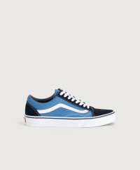 Vans - Sneakers i textil med detaljer i vitt. Äkta läder från Vans. Låg modell med snörning och emblem på yttersulan baktill. Yttersula i gummi.