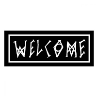 Welcome Skateboards -  ”Scrawl Sticker” 