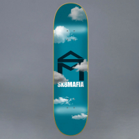 Sk8 Mafia - Sk8Mafia House Logo Clouds 8.0 Skateboard Deck