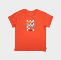 Vans - Womens Needlepoint Boxy Tee Orange