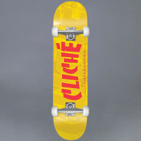 Cliché - Cliche Banco Yellow 7.5 Komplett Skateboard