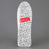 Vision Street Wear - Vision white 10" Old school skateboard