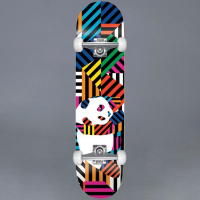 Enjoi -  Panda Stripes Resin Komplett Skateboard 7.75"