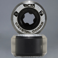 Ricta -  Crystal Core Black/Clear 53mm 95A Skateboard Hjul