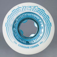Ricta -  Chrome Core Teal/White 53mm 99a Skateboard Hjul