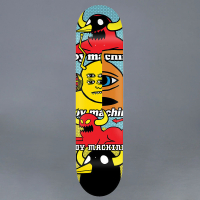 Toy Machine - Toy Machine Chopped Up II 8.13 Skateboard Deck