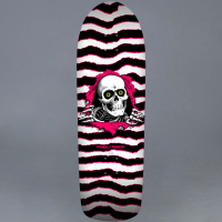 Powell -  Peralta Old School Ripper White/Pink 10" Deck
