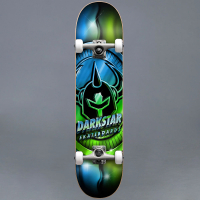Darkstar - Anodize Lime / Blue Komplett Skateboard 7.25"