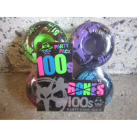 Bones - (52-53mm 100a) 100 s V1 Colored Partypack