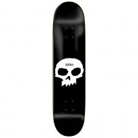 Zero - Single Skull Black/White 8.25"