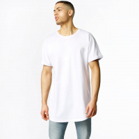 Urban Classics - shirt - Long Shaped Turnup