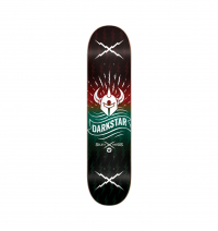 Darkstar - 8.0 Logo Deck Axis Red/Aqua