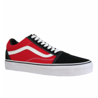 Vans - (10½ 44½-12 46½) Old Skool Black/Red