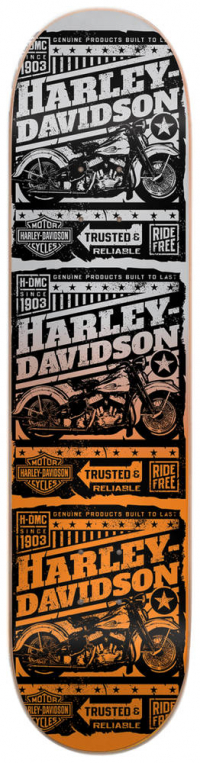 Darkstar - X Harley Davidson Skateboard Deck