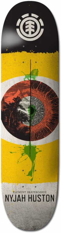 Element - Nyjah Houston Retina Skateboard Deck