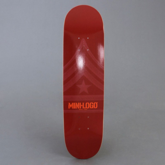 Mini Logo Maroon 7.75" skateboard