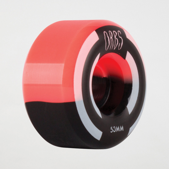 Welcome Skateboards Welcome Orbs Wheels Apparitions - Neon Coral/Black