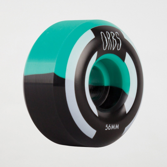 Welcome Skateboards Welcome Orbs Wheels Apparitions - Teal/Black
