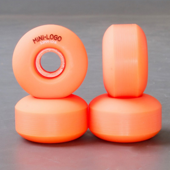 Mini Logo Mini-Logo Orange 53mm 101A Skateboard hjul