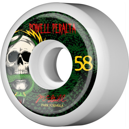 Powell Peralta pro series "MCGILL SNAKE" 58mm skateboardhjul