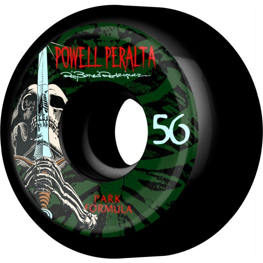 Powell Peralta Park formula "SKULL AND SWORD" 56mm skateboardhjul