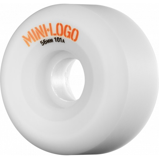 Mini Logo A-CUT WHITE (56-60mm) skateboardhjul