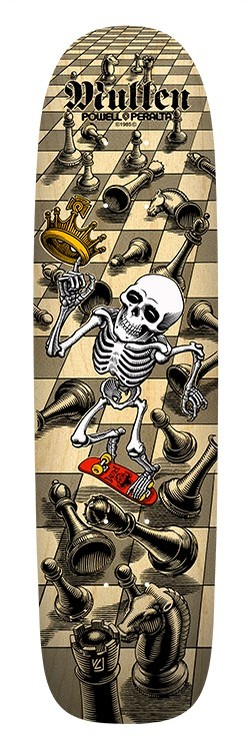 Bones Brigade Rodney Mullen Natural 7.4" skateboard deck