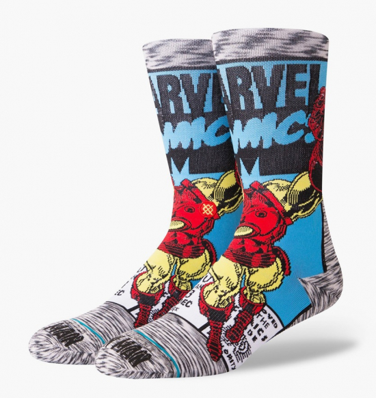 Stance Iron Man Comic Socks