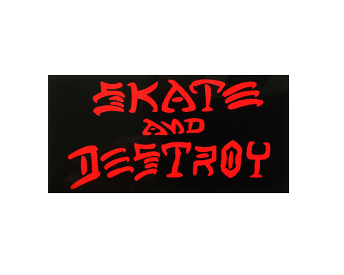 Thrasher  ”Skate and Destroy” 