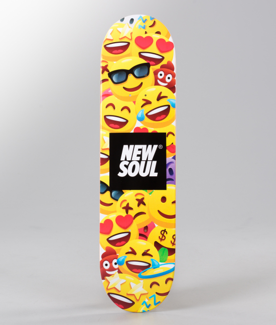Newsoul Skateboard Emoji