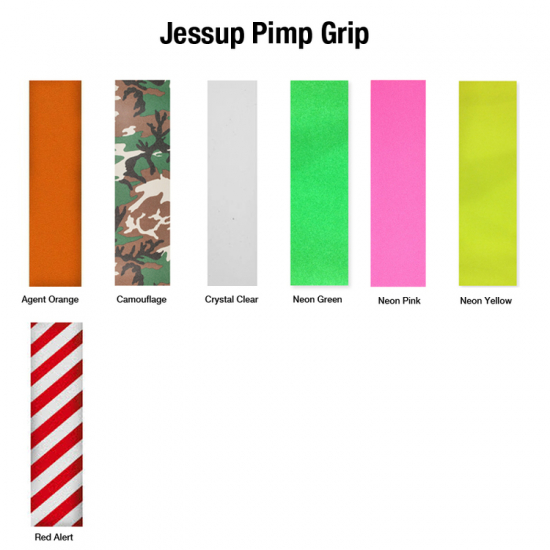 Jessup Pimp Grip ark 9x33" (olika färger) griptape