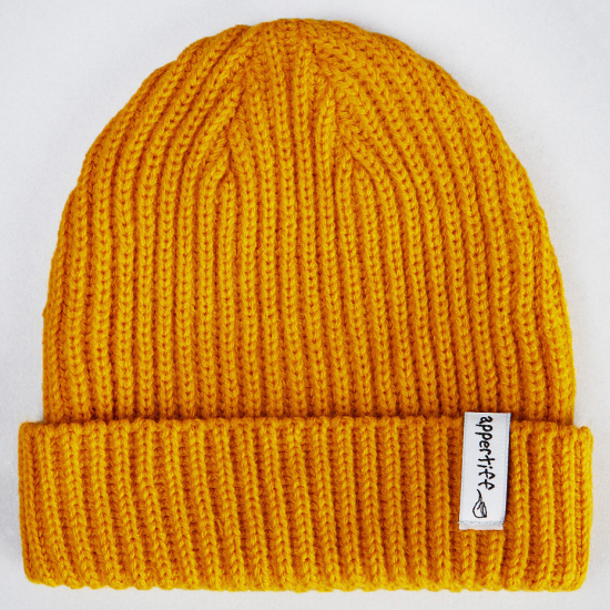 Appertiff Ribbed Retro Mustard