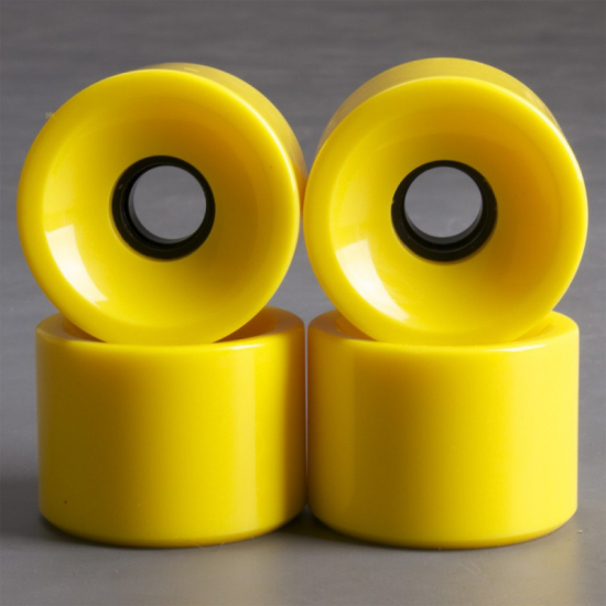 NoBrand Yellow 70mm 83a