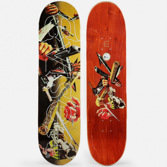 Evisen Skateboards  8.125 Seven Arms