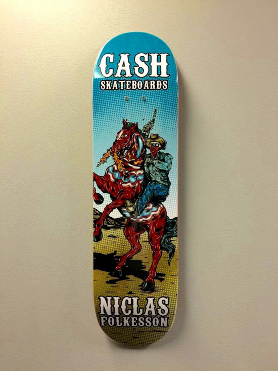 Cash skateboards "Niclas Folkesson"