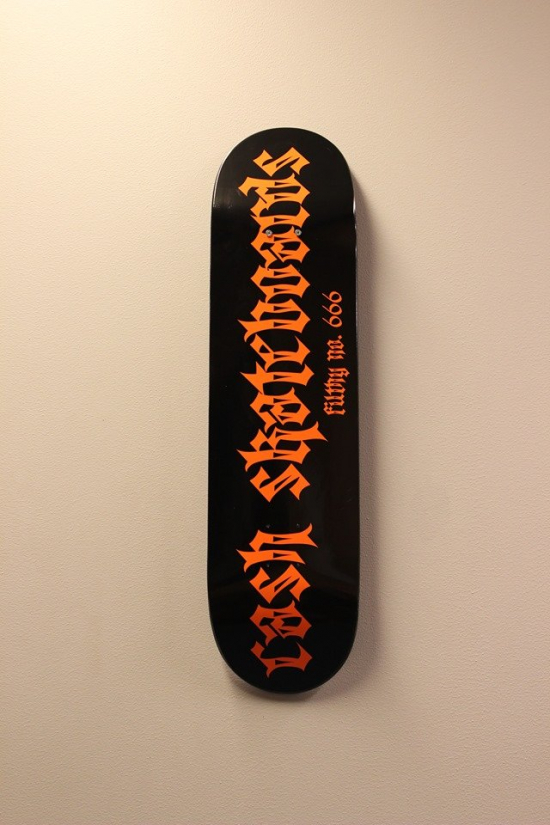 Cash skateboards "no.666"